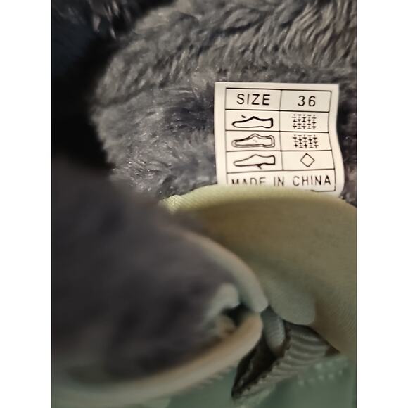 HF Women’s Insulated Waterproof Winter Hiking Boots – Light Green/Gray - Picture 7 of 7